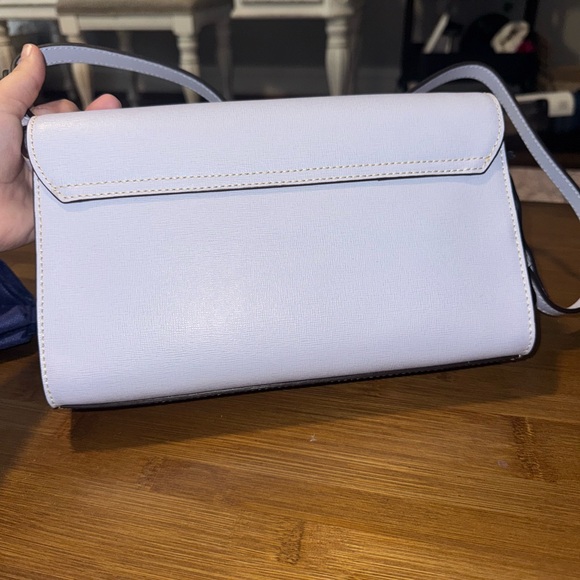 Dooney & Bourke Casey Clutch/ shoulder bag-glacier blue original tags-dust bag - Picture 5 of 8